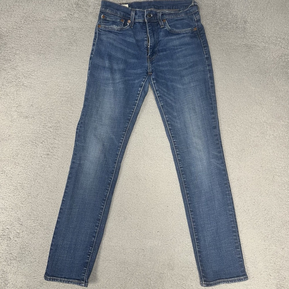 Levi's 511 Premium Jeans Women 31x32 (27x29) Blue Denim Mid Rise Slim Fit Skinny